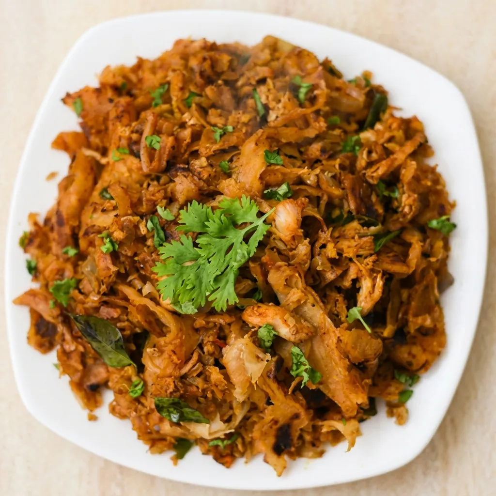 Chicken Chettinad curry at Golden Peacock Restaurant near YEG